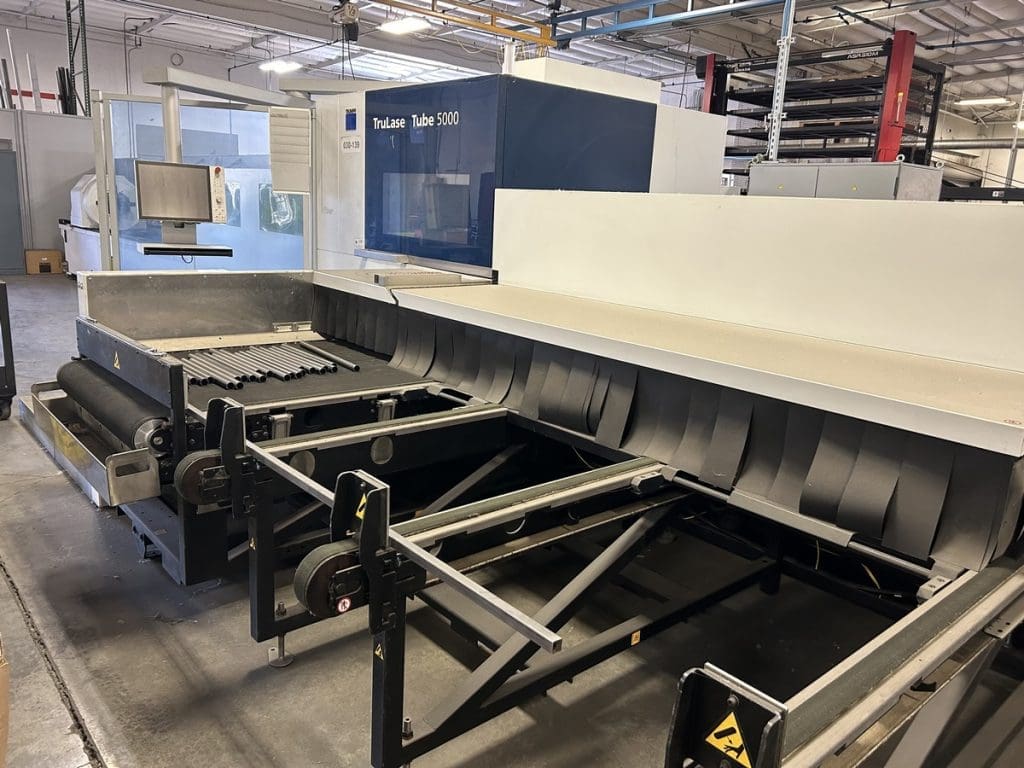 Used Trumpf TruLaser Tube 5000 CNC Laser For Sale