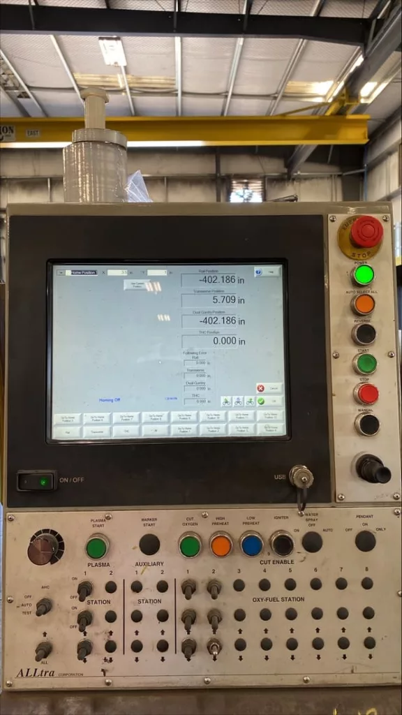 2008 Alltra PG14-12 Plasma Cutter, photo 5 of 9