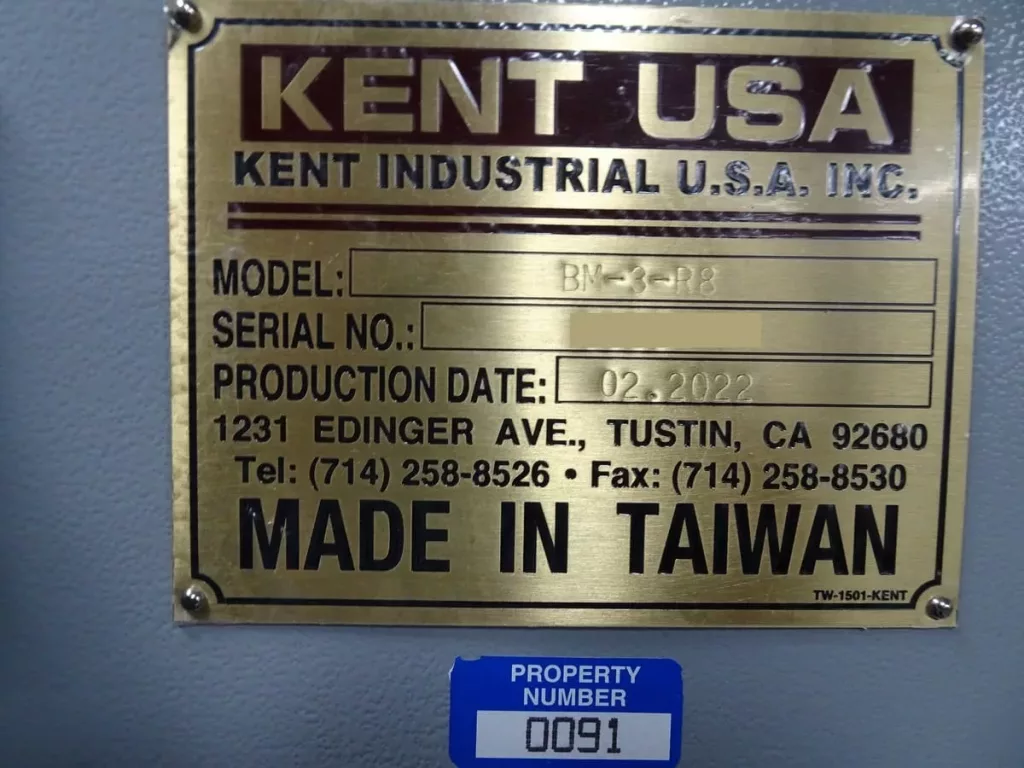 Used Kent BM-3 CNC Vertical Machining Center For Sale