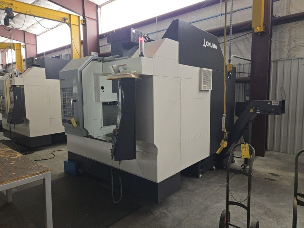 Used Okuma Genos M560V CNC Vertical Machining Center For Sale