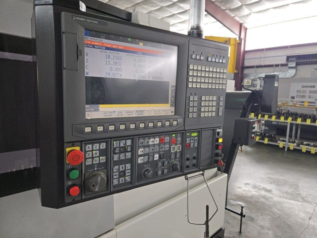 Used Okuma Space Turn LB-4000EXMY CNC Lathe For Sale