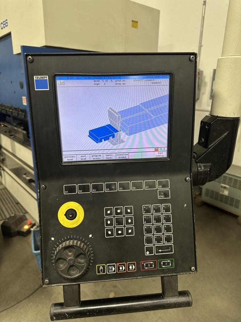 Used Trumpf TrumaBend C60 Press Brake For Sale