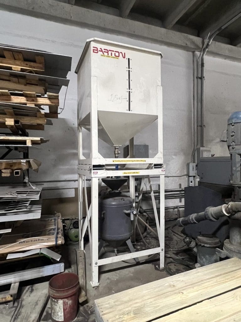 2011 Barton Abrasive Hopper