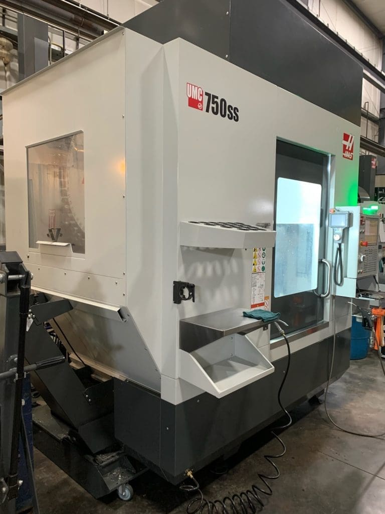 Used Haas UMC-750SS CNC Vertical Machining Center For Sale