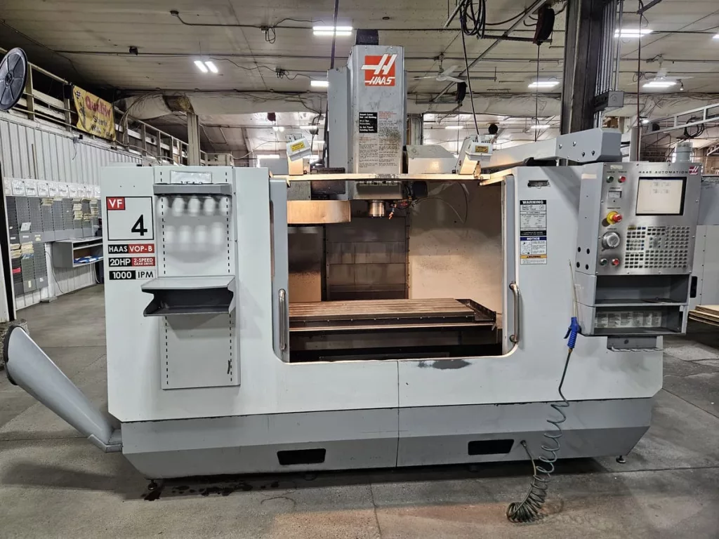 2005 Haas VF-4 CNC Vertical Machining Center, photo 1 of 2