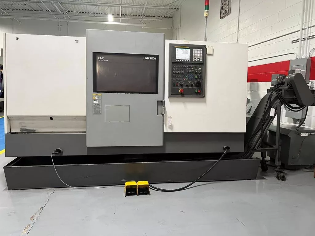 2008 Hwacheon Cutex 240 CNC Lathe, photo 1 of 7