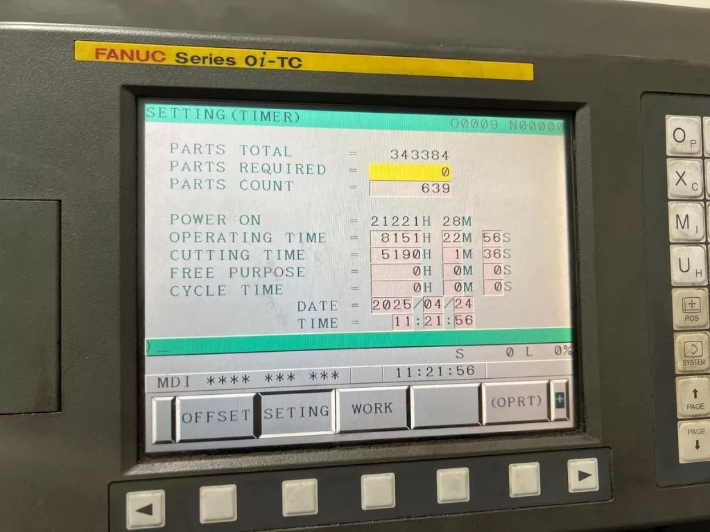 2008 Hwacheon Cutex 240 CNC Lathe, photo 5 of 7