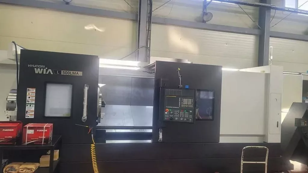 2024 Hyundai Wia L500LMA CNC Lathe, photo 1 of 9