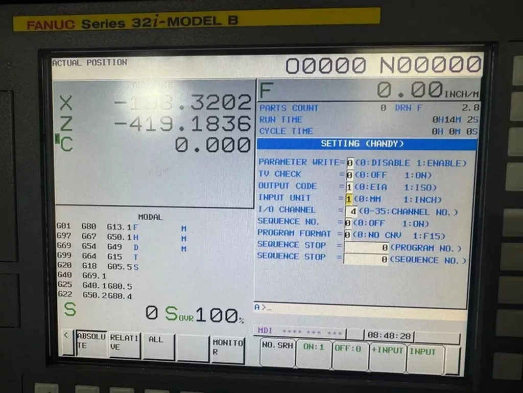 2024 Hyundai Wia L500LMA CNC Lathe, photo 8 of 9