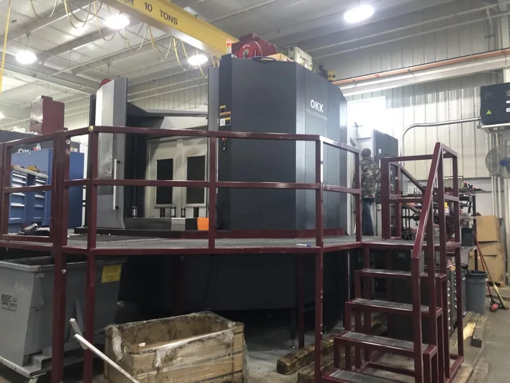 2010 OKK HM1250S CNC Horizontal Machining Center, photo 1 of 5
