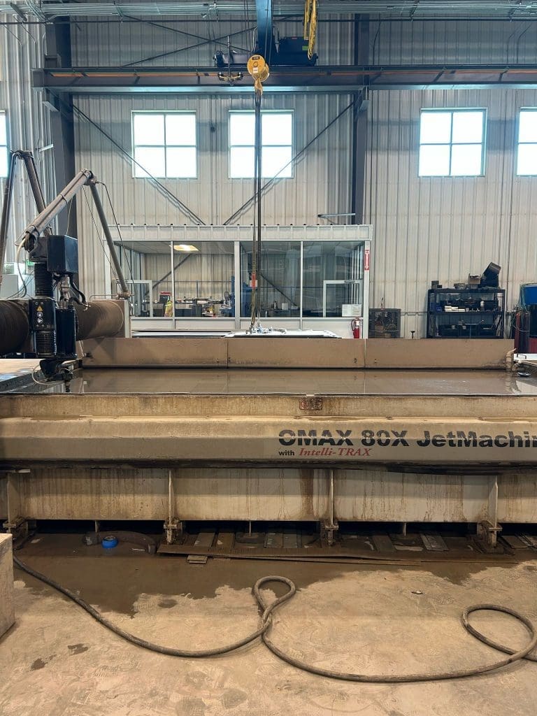 Used Omax 80X CNC Waterjet For Sale