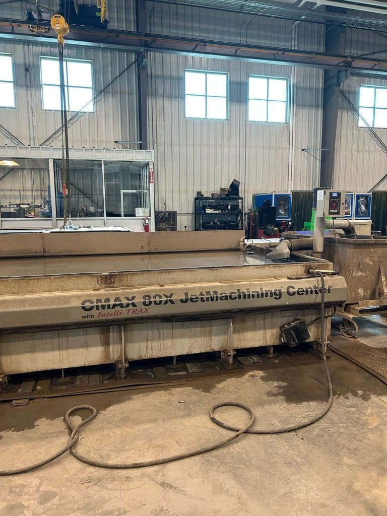 Used Omax 80X CNC Waterjet For Sale
