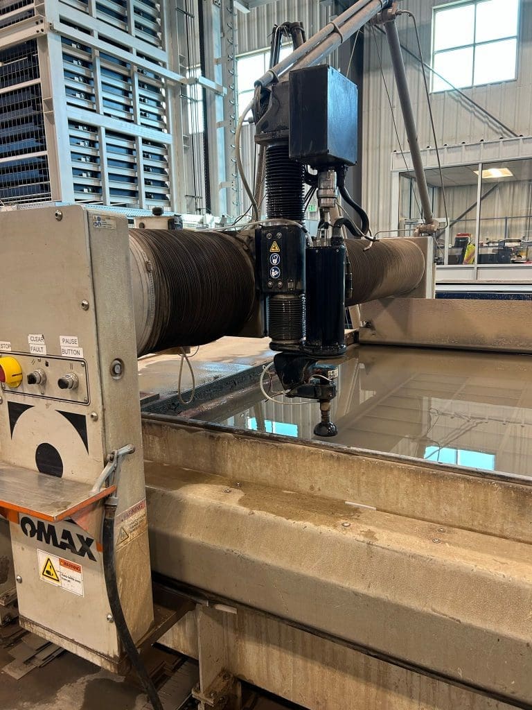 Used Omax 80X CNC Waterjet For Sale