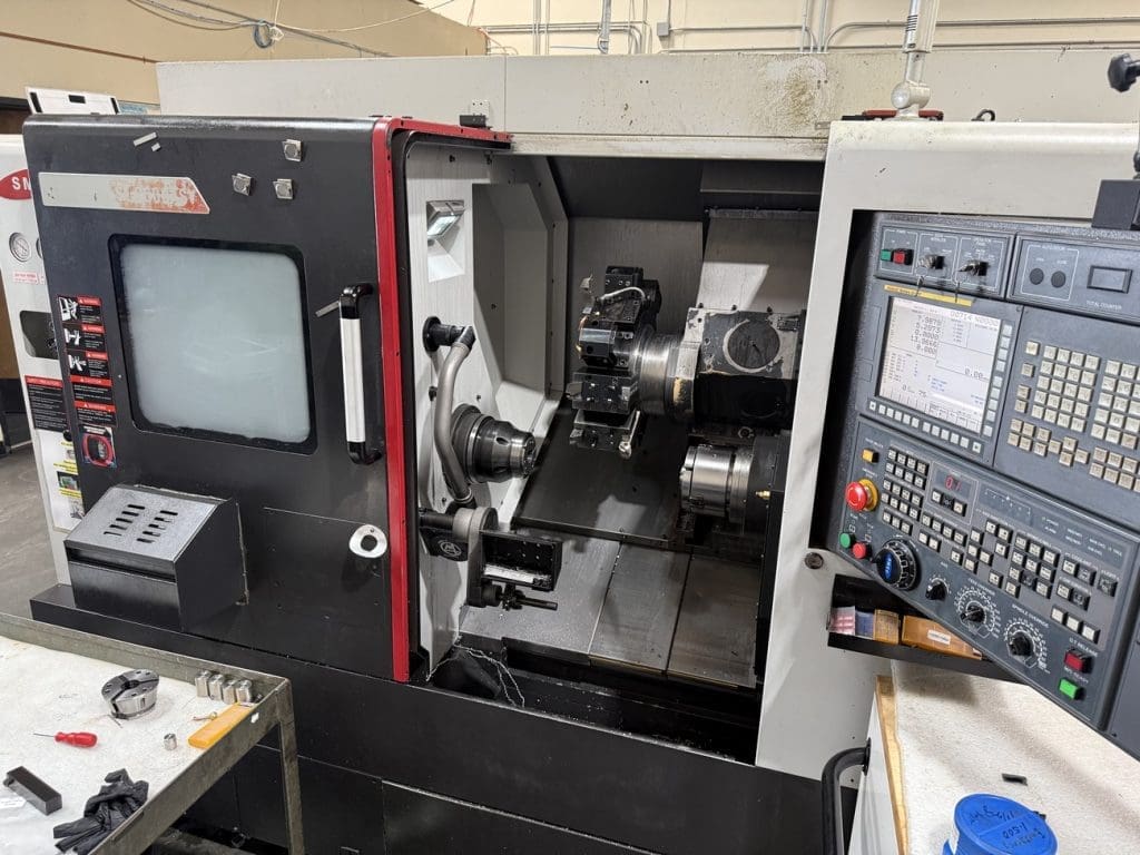 Used Samsung SL-2500ASY CNC Lathe For Sale