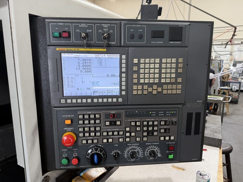 Used Samsung SL-2500ASY CNC Lathe For Sale