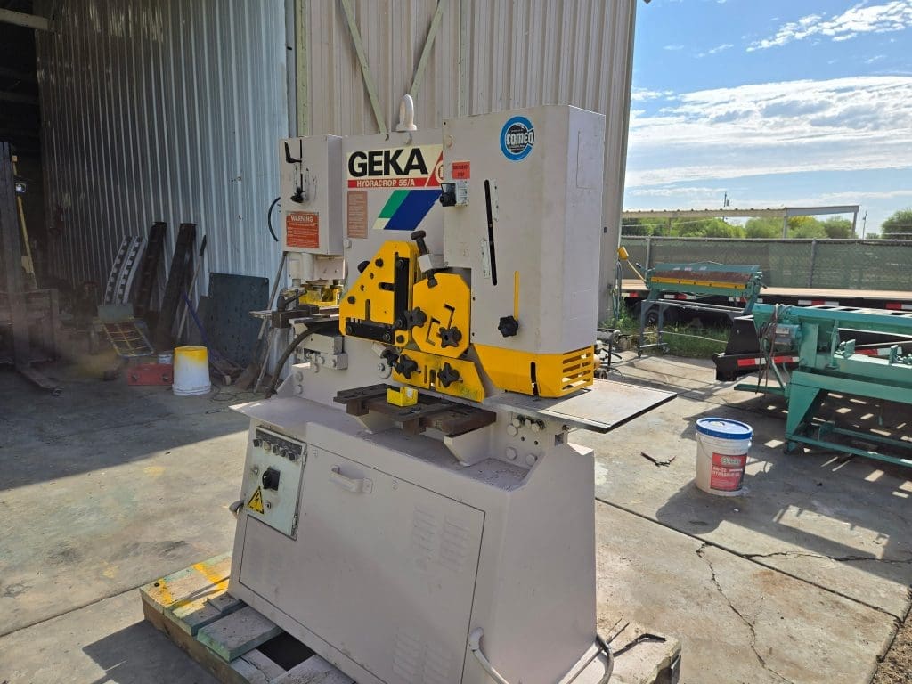 Used Geka Hydracrop 55A Ironworker For Sale