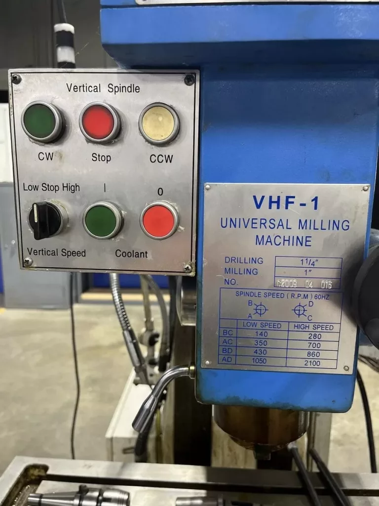 Used Knuth VH 1 CNC Vertical Machining Center For Sale