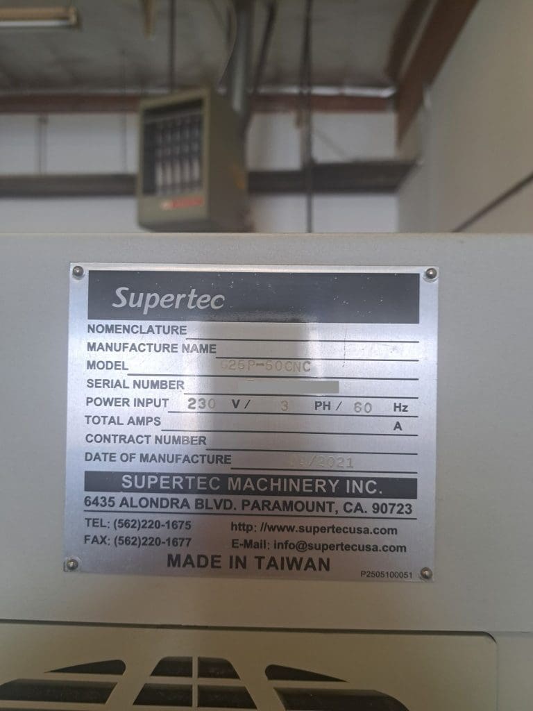 Used Supertec G25P-50CNC CNC Grinder For Sale