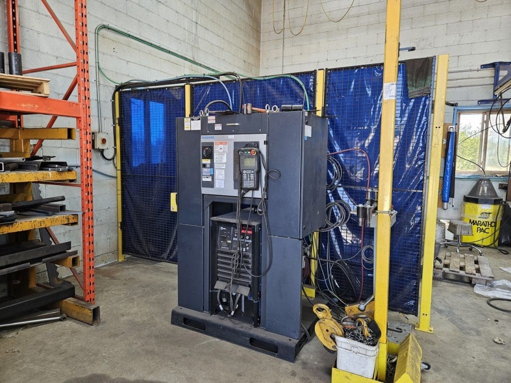 Used Yaskawa AW2000 Robotic Weld Cell For Sale