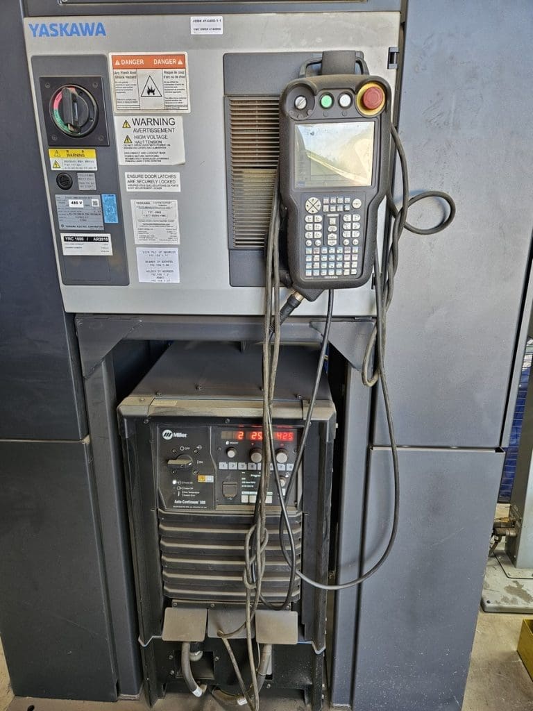 Used Yaskawa AW2000 Robotic Weld Cell For Sale