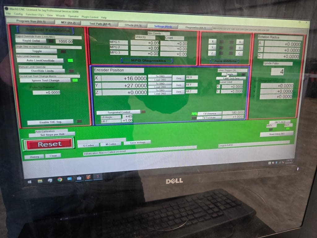 Used Bend-Tech Dragon A400 Plasma Tube Cutter For Sale