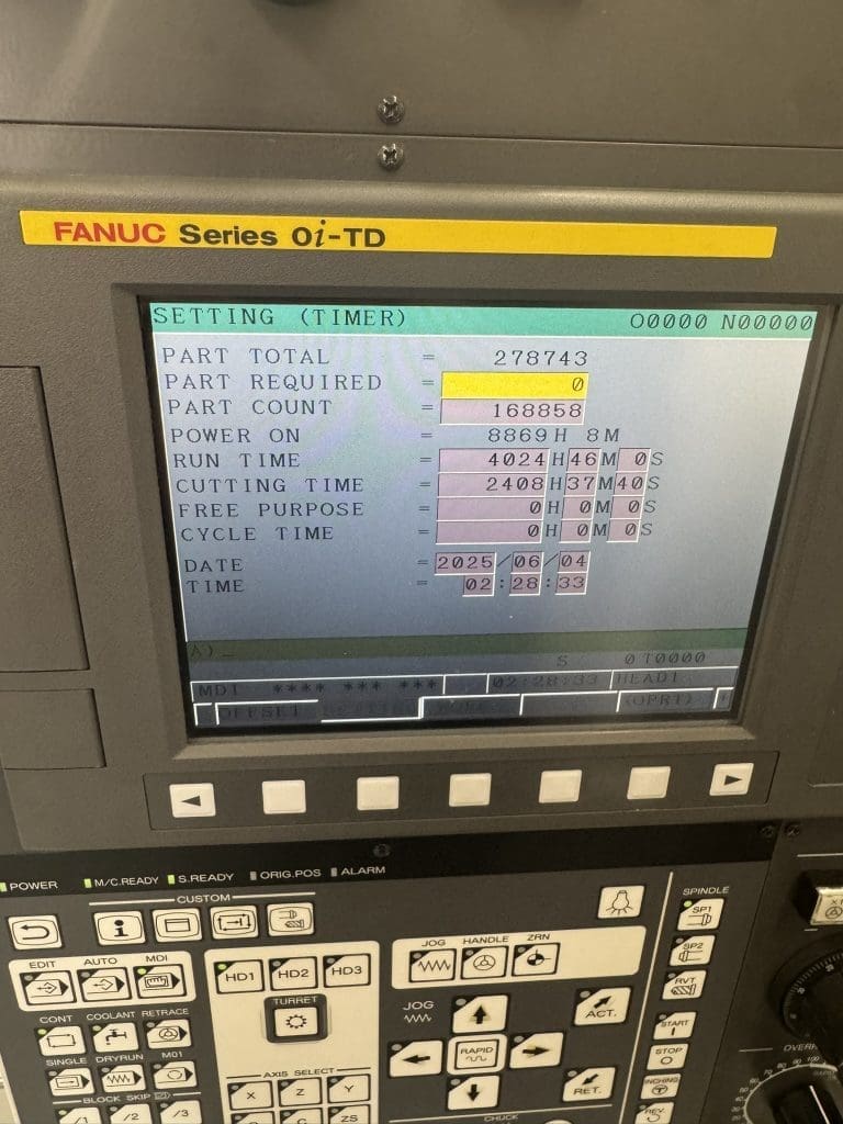 Used Citizen Miyano BNA-42S2 CNC Lathe For Sale