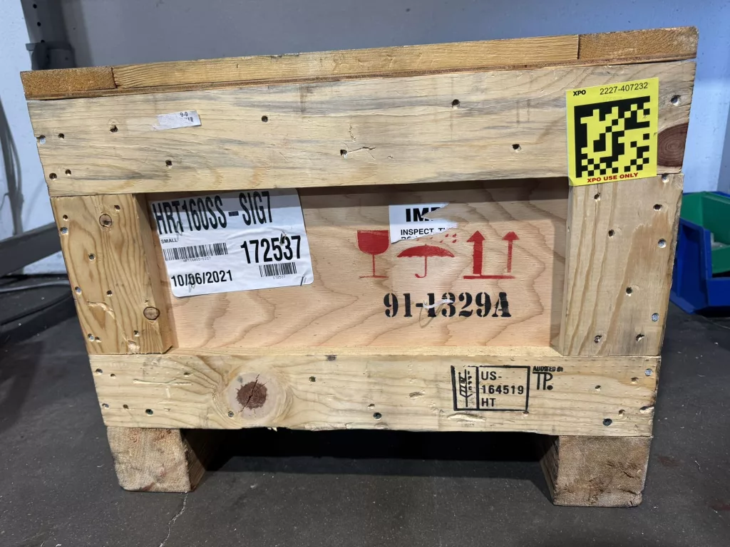 2021 Haas HRT-160SS Rotary Table, photo 9 of 10