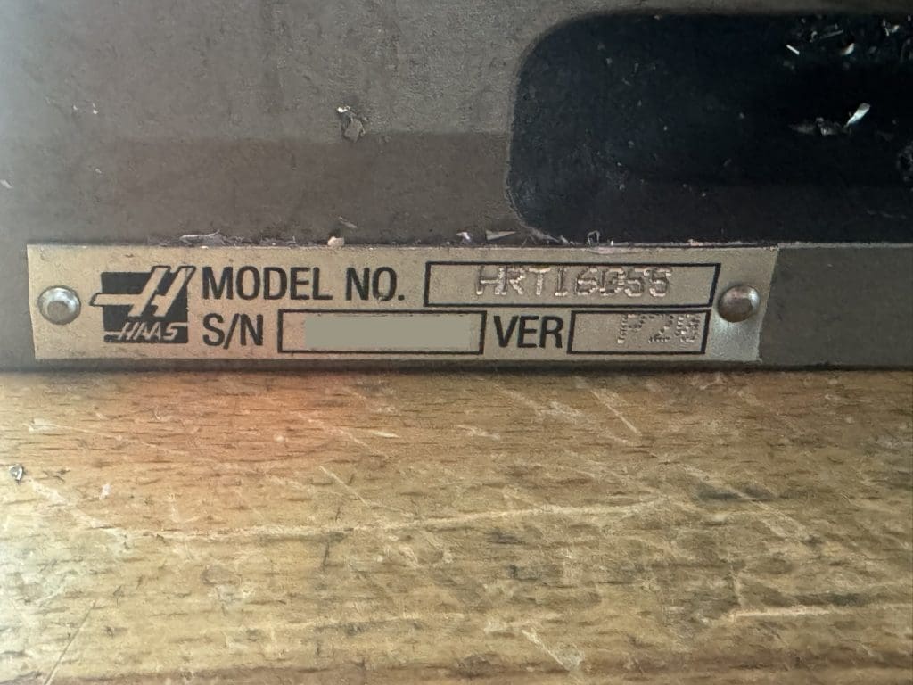 Used Haas HRT-160SS Rotary Table For Sale