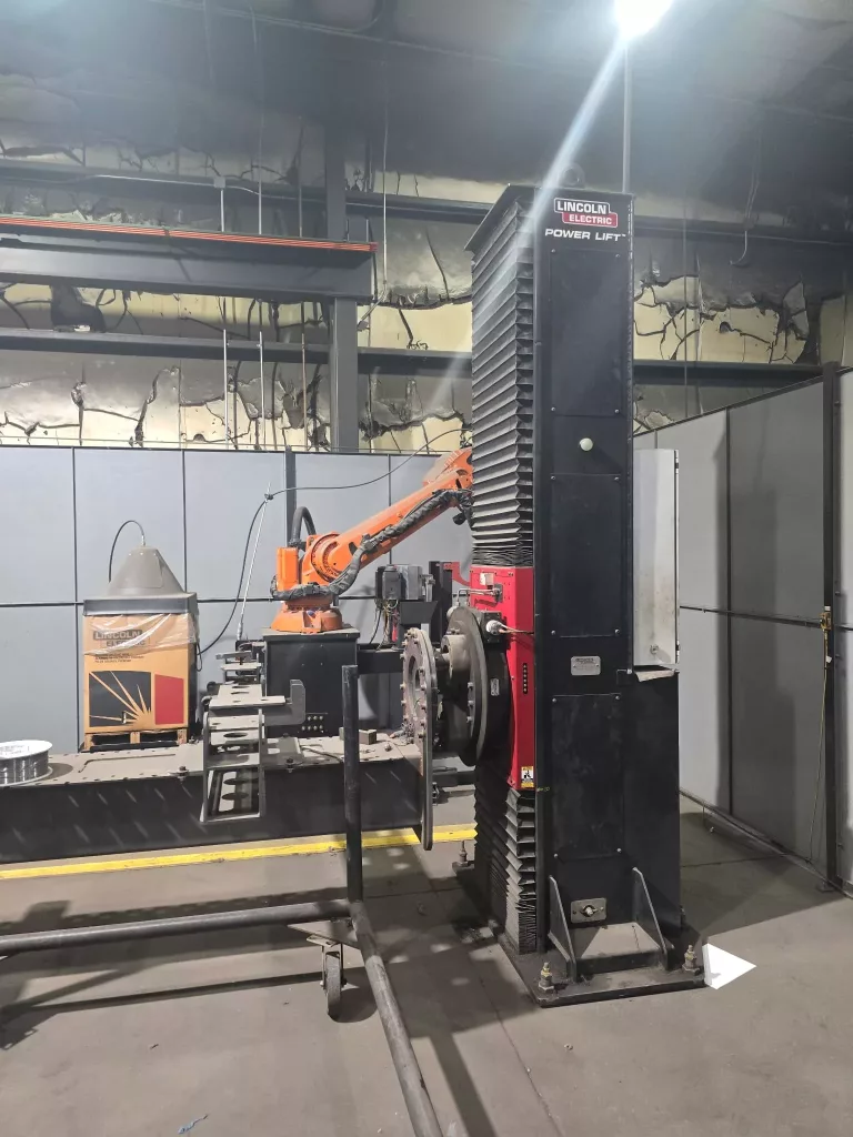 Used Wolf Robotics IRB 4600 Robotic Welder For Sale