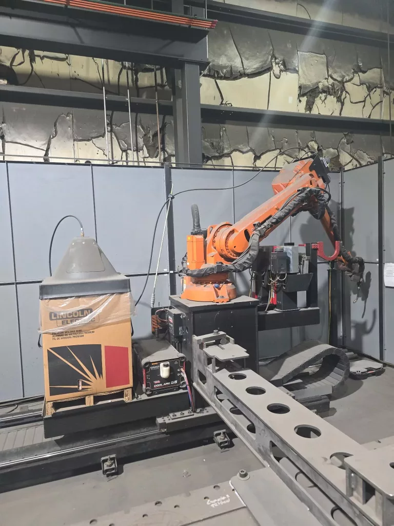 Used Wolf Robotics IRB 4600 Robotic Welder For Sale