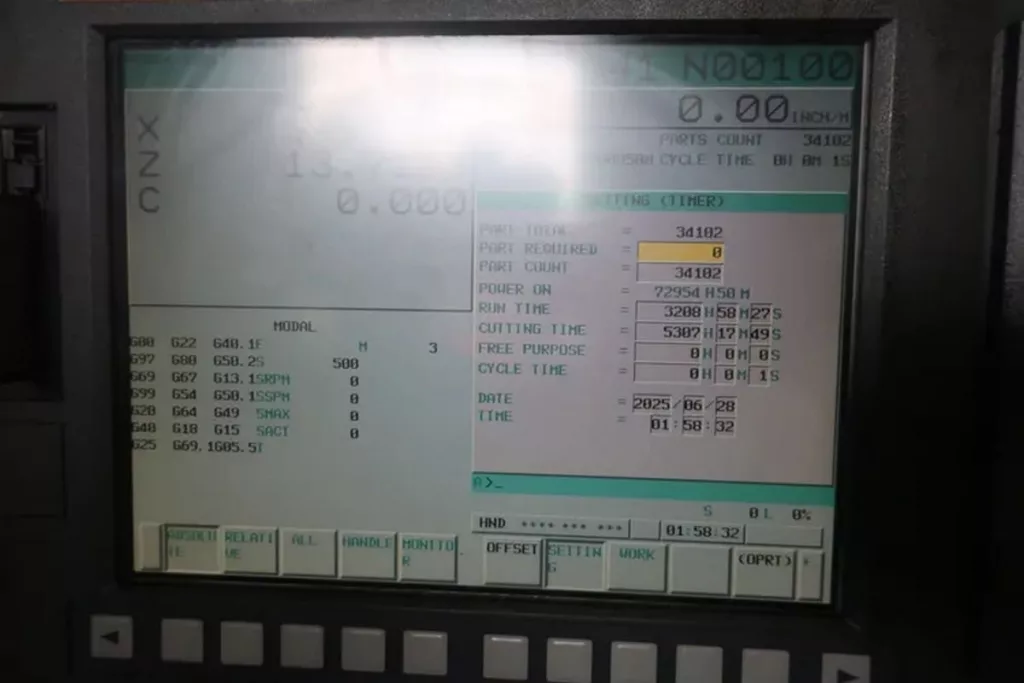 2012 Doosan Puma V400M CNC Vertical Turret Lathe, photo 8 of 12