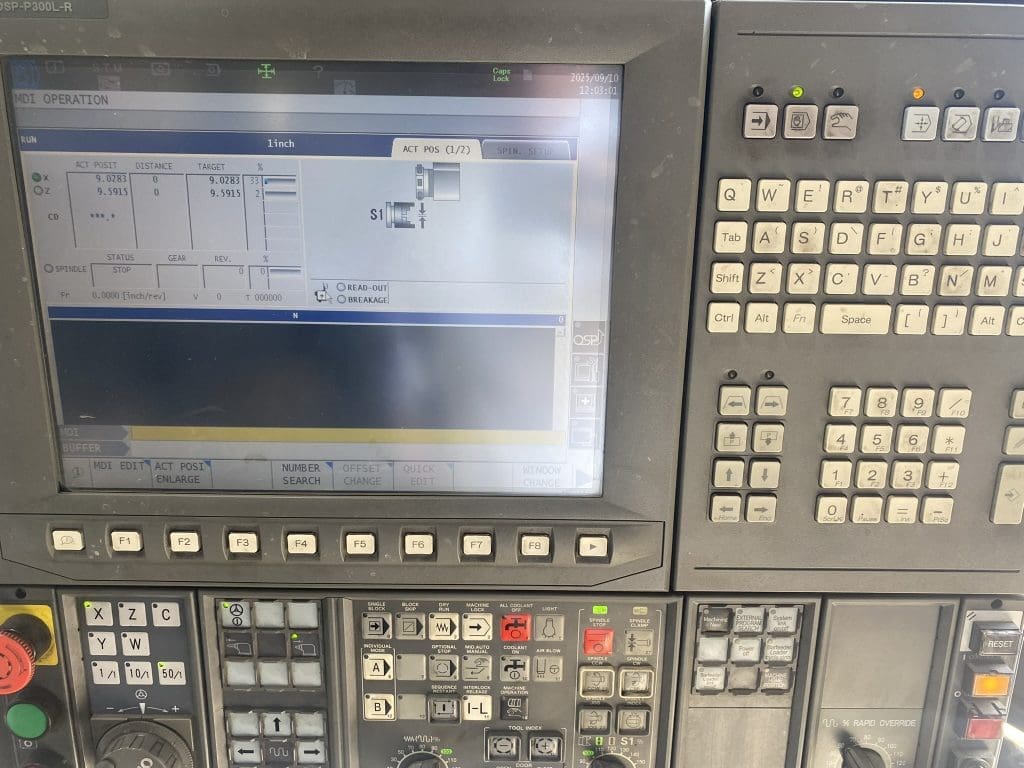 Used Okuma Genos L250e CNC Lathe For Sale