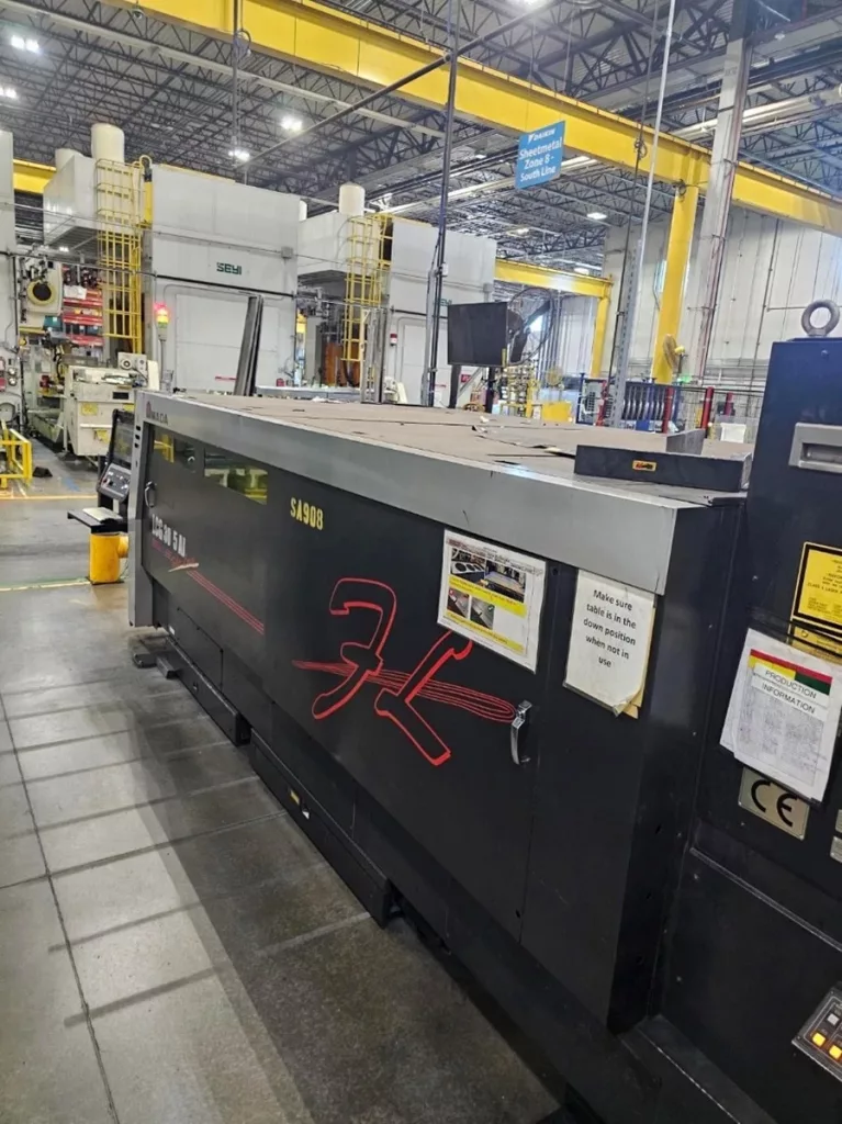 Used Amada LCG 3015AJ CNC Fiber Laser For Sale