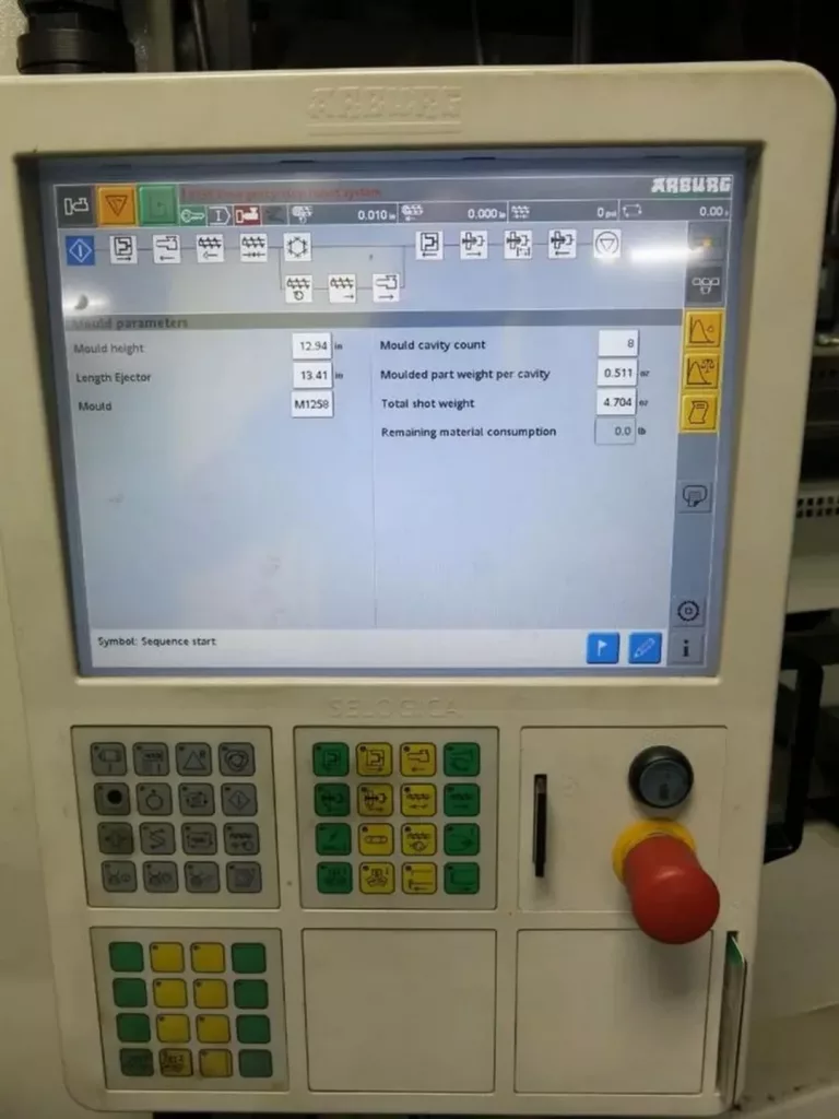 Used Arburg 570C 2000-800 Injection Molding Machine For Sale