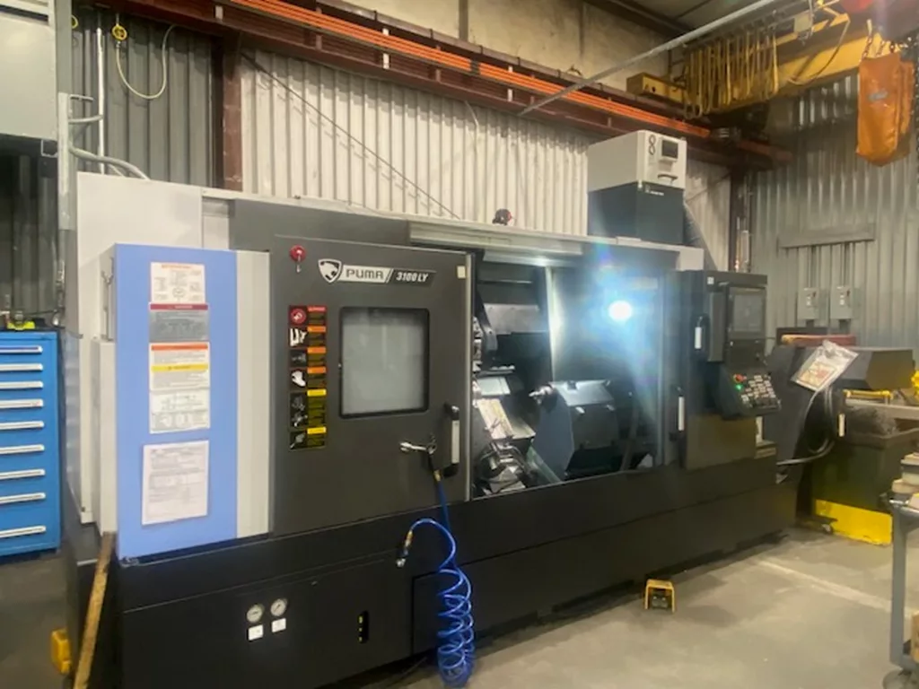 Used DN Solutions Puma 3100LY CNC Lathe For Sale