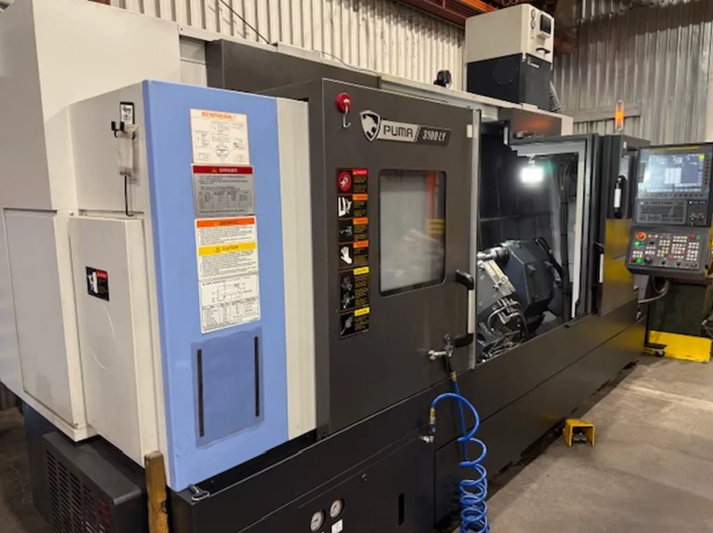 Used DN Solutions Puma 3100LY CNC Lathe For Sale