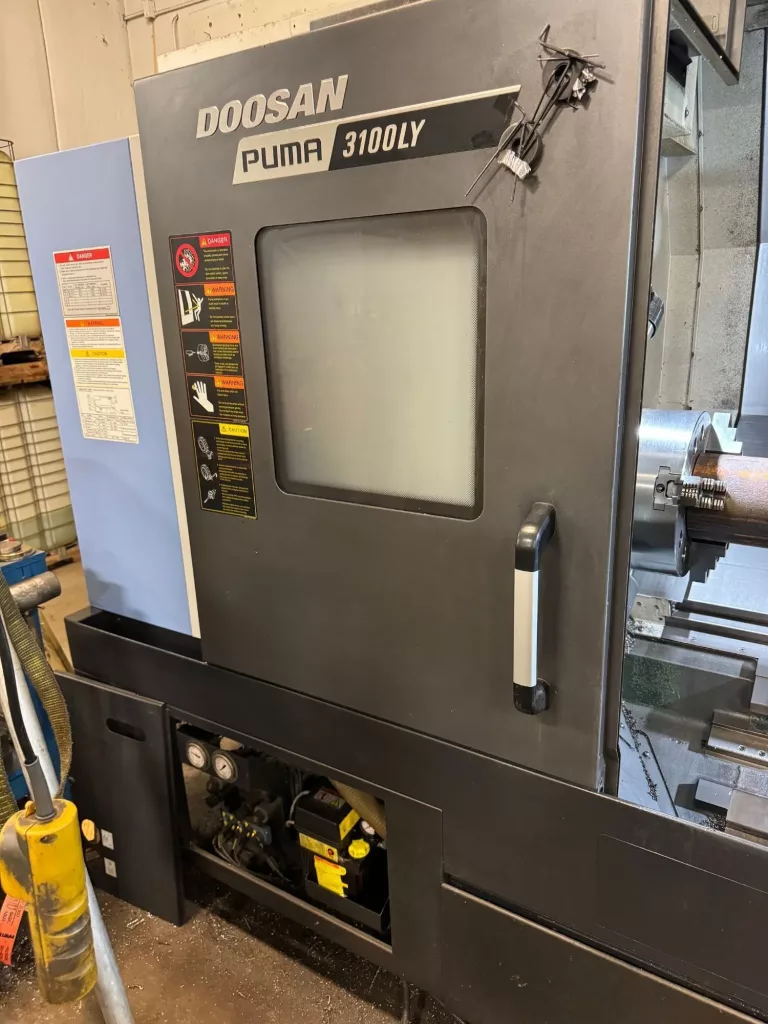 Used Doosan Puma 3100LY CNC Lathe For Sale