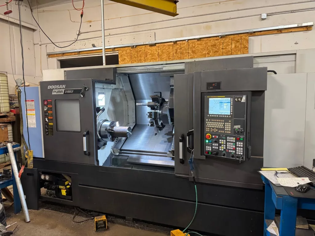 Used Doosan Puma 3100LY CNC Lathe For Sale