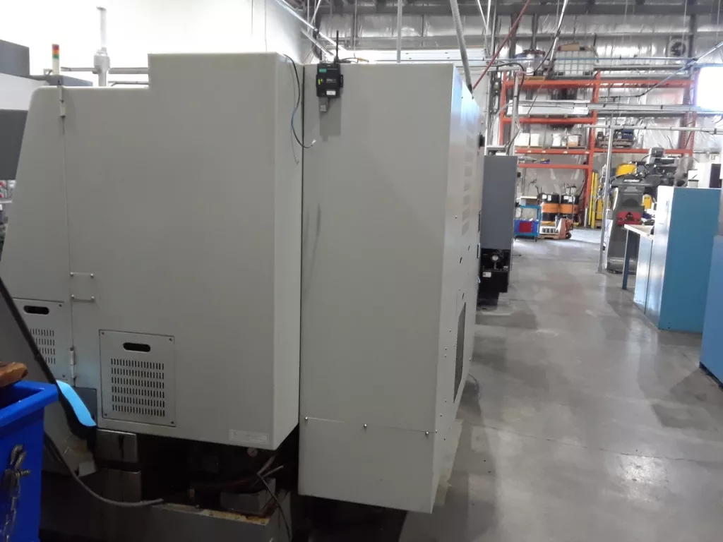 2005 Hyundai Kia SKT-21LMS CNC Lathe, photo 10 of 11