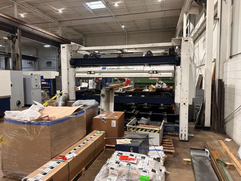 Used Trumpf Liftmaster Compact 3015 Automatic Load/Unload System For Sale