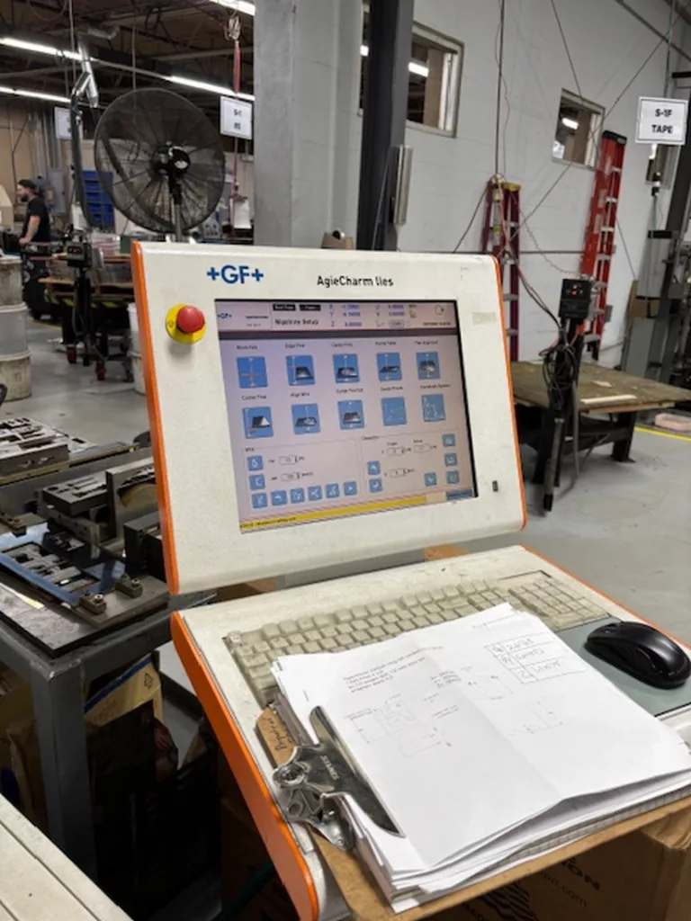 Used AgieCharmilles CUT 20P EDM Wire For Sale