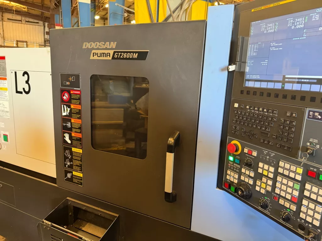 2021 Doosan Puma GT2600M CNC Lathe, photo 1 of 17