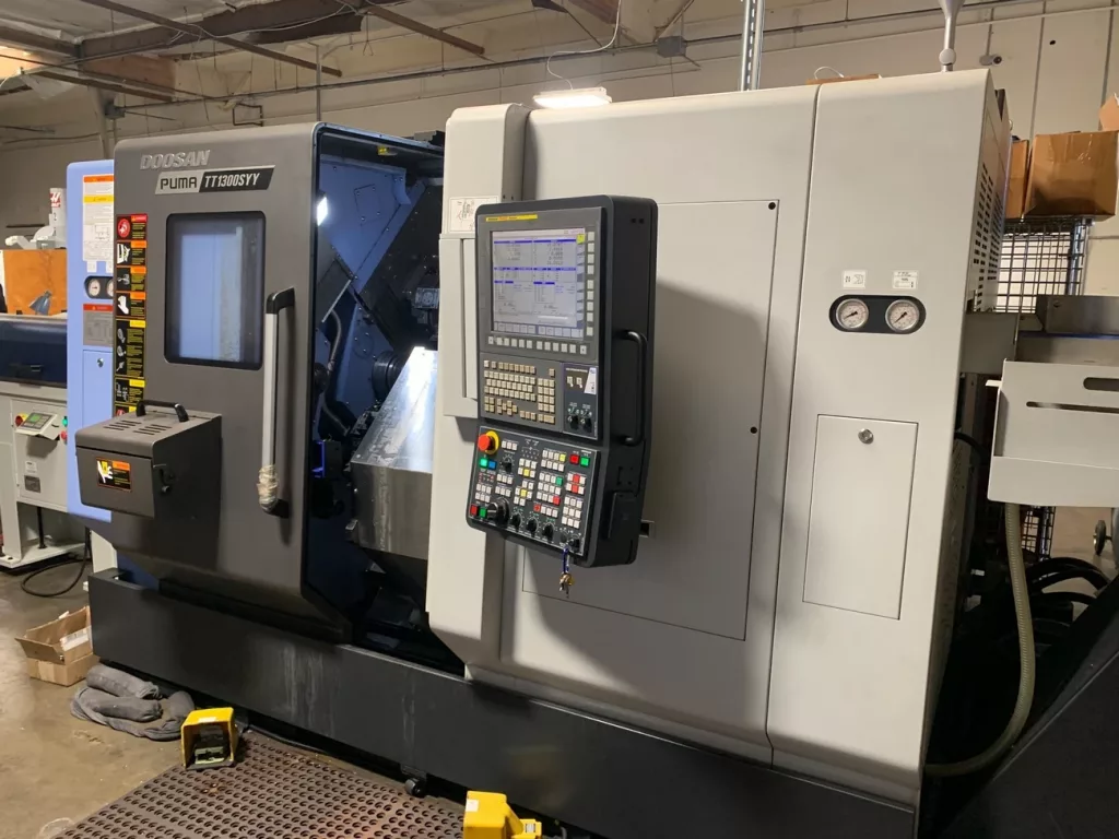 Used Doosan Puma TT1300SYY CNC Lathe For Sale