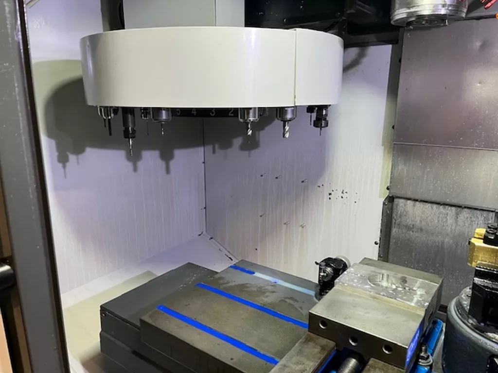 Used Haas Super Mini Mill 2 CNC Vertical Machining Center For Sale