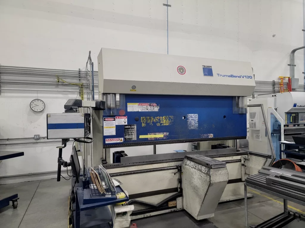 Used Trumpf TruBend V130 Press Brake For Sale