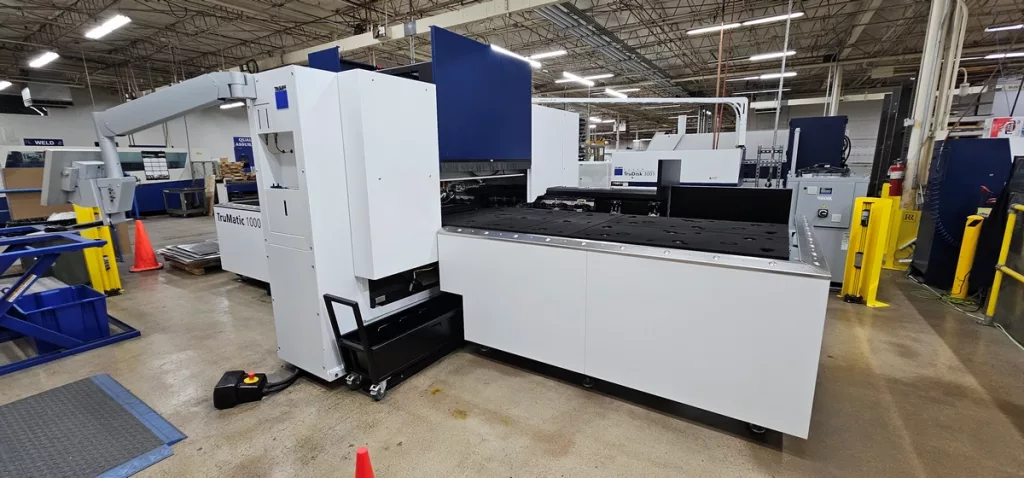 Used Trumpf TruMatic 1000 CNC Laser For Sale