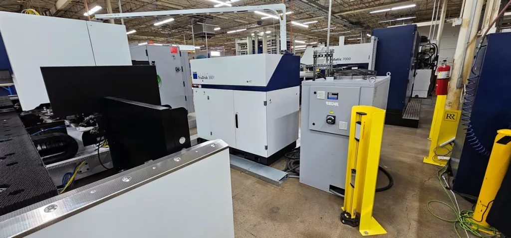 Used Trumpf TruMatic 1000 CNC Laser For Sale