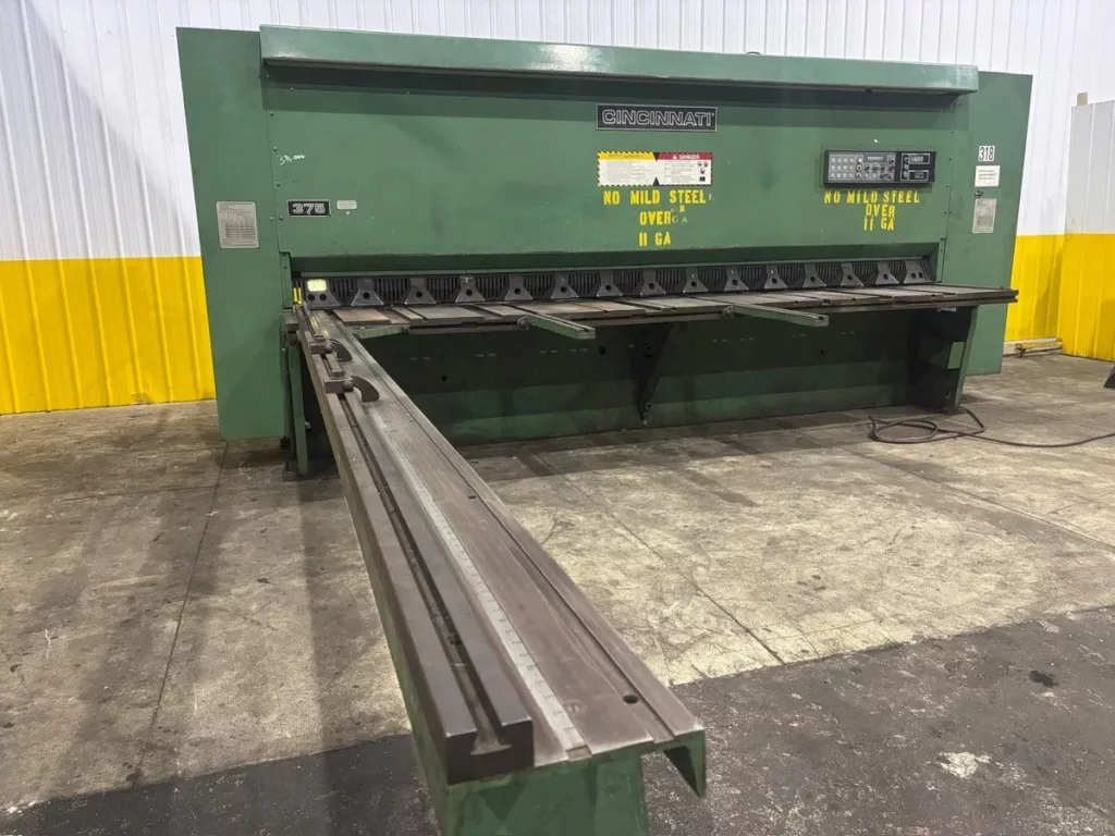 1998 Cincinnati 375HSx14 Shear, photo 4 of 18