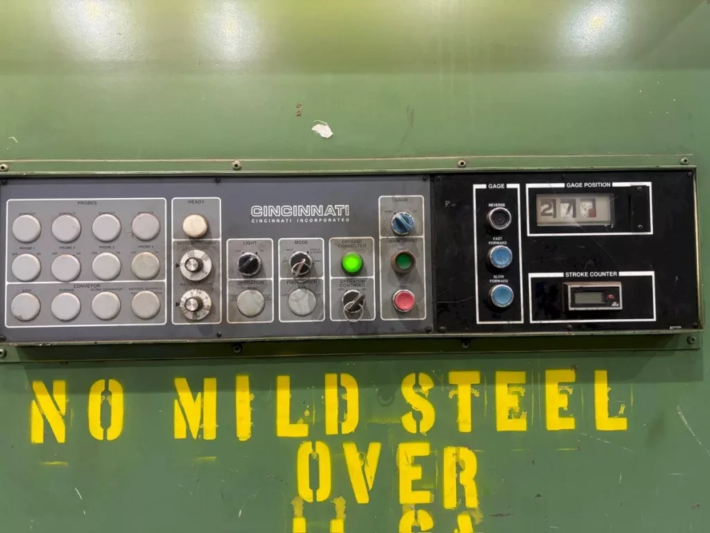 1998 Cincinnati 375HSx14 Shear, photo 16 of 18