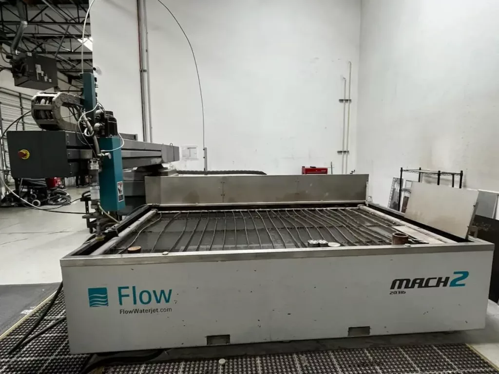 Used Flow Mach 2 2031b CNC Waterjet For Sale